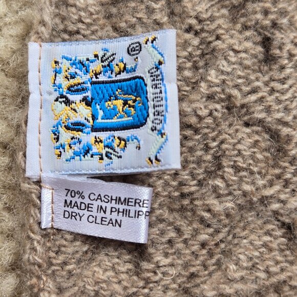 Portolano Thick Oversized Cashmere/Silk/Wool Scarf - Picture 4 of 11